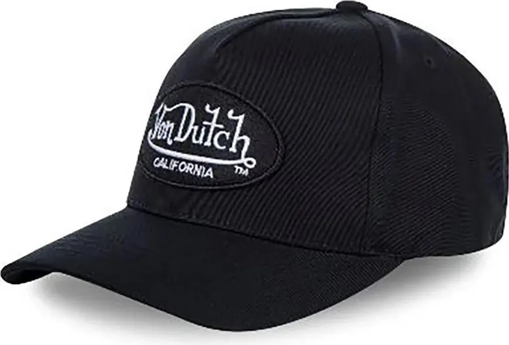 Casquette Trucker Von Dutch CALIFORNIA Noire - Accessoire Mode Coton