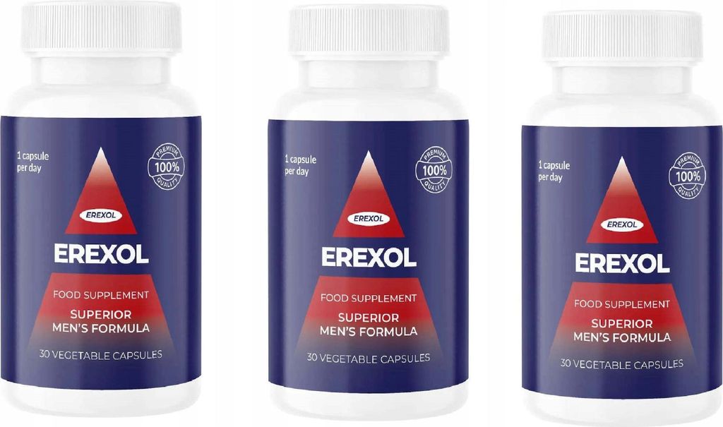 3X Erexol - 30 gélules Image du produit 