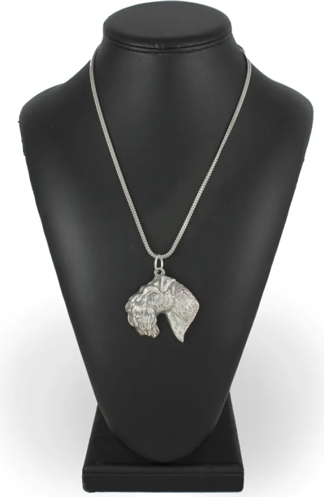 Regalo per Proprietari Kerry Blue Terrier - Collana Argento Art-Dog