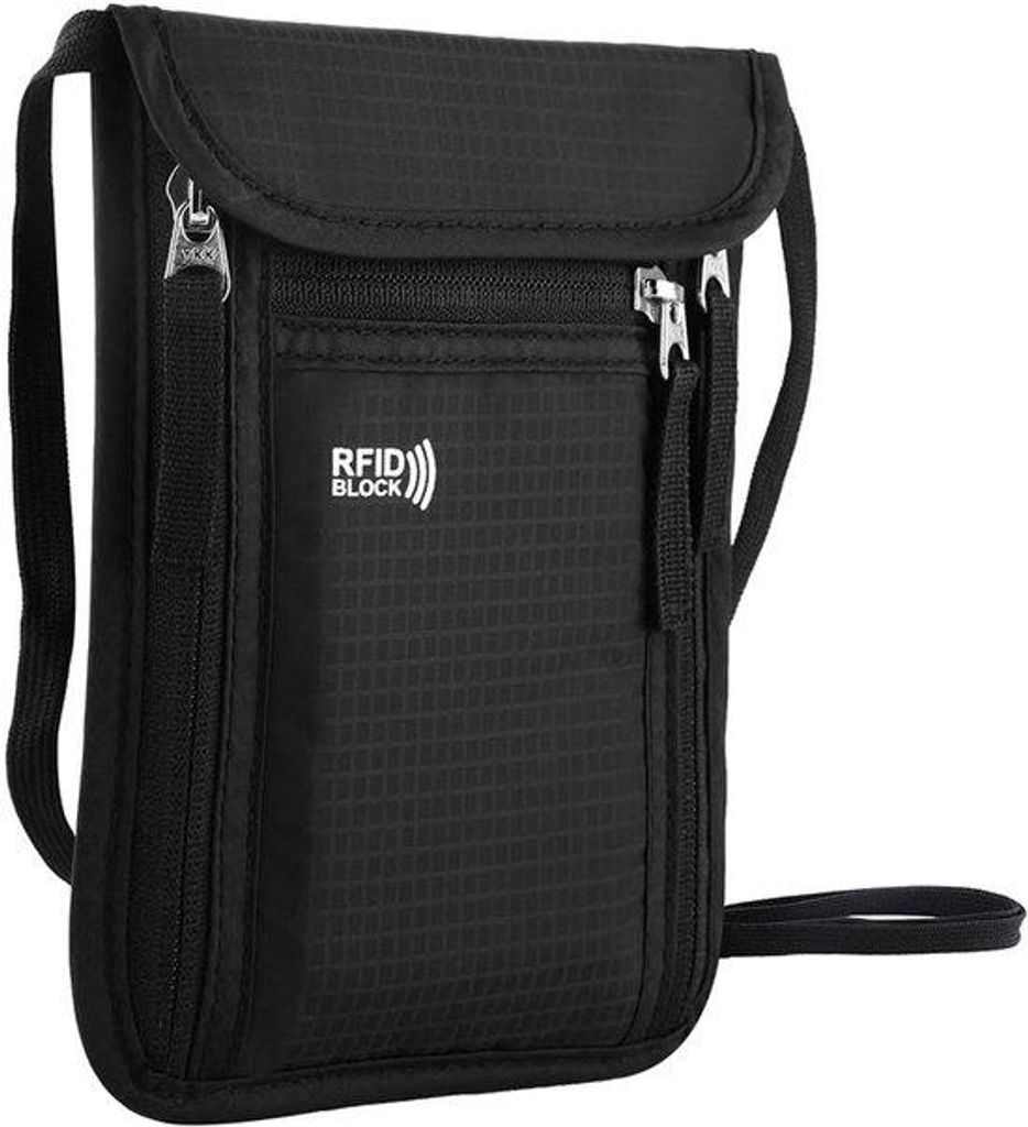 RFID Familienachweis - Reiseorganizer mit RFID-Sperre für sichere Reisen