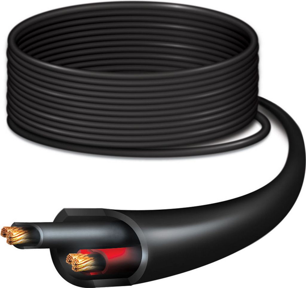 Ubiquiti Stromkabel PC-12 Schwarz 305 m