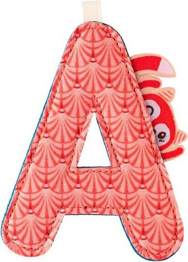 Lilliputiens Buchstabe Stoff : Buchstabe A Alice Buchstaben Sortierung: Buchstabe A Alice