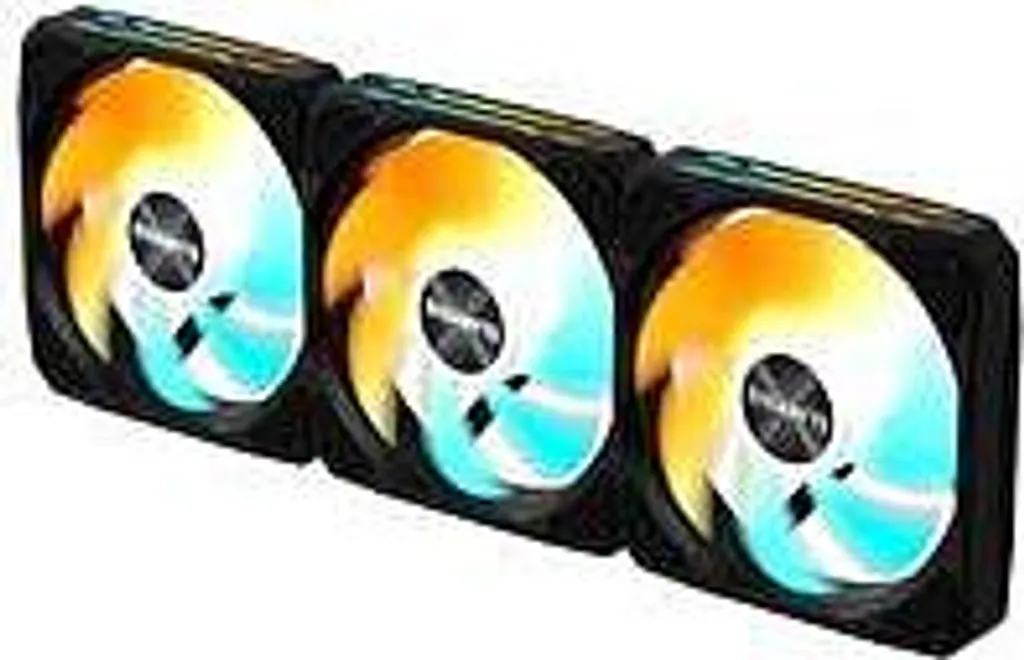 GIGABYTE EZ CHAIN FAN 3-PACK, 3x120mm, nero