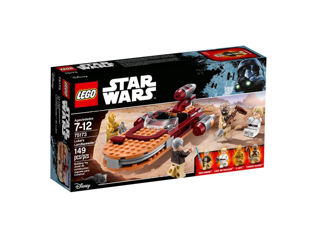 LEGO® - Star Wars™, Le Landspeeder de Luke ; 75173 Image du produit 