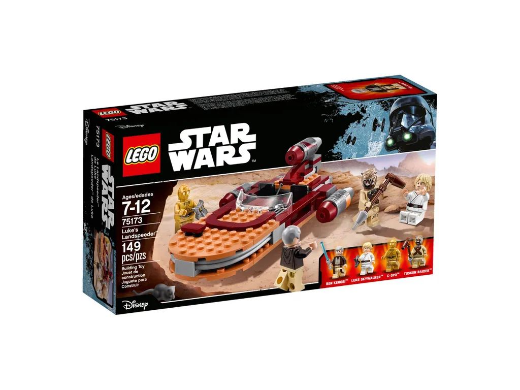 LEGO Star Wars 75173 Luke's Landspeeder Set de Construction Culte