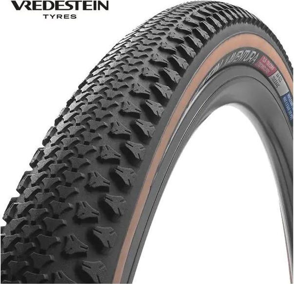 Vredestein Aventura Tubeless 700 X 50 Gravelreifen Silber 700 x 50 Silber 700 x 50