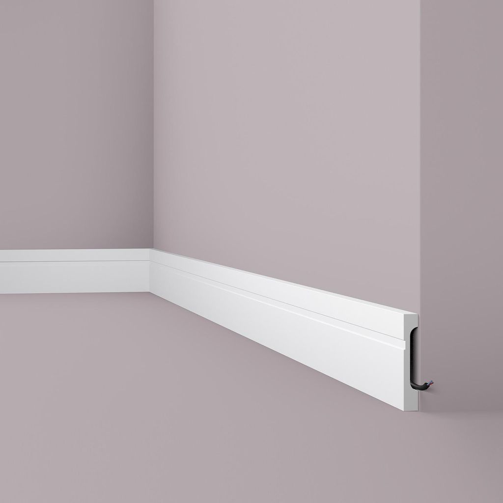 NMC FD11 WALLSTYL Sockelleiste Zierleiste Stuckleiste 2 m Produktbild 