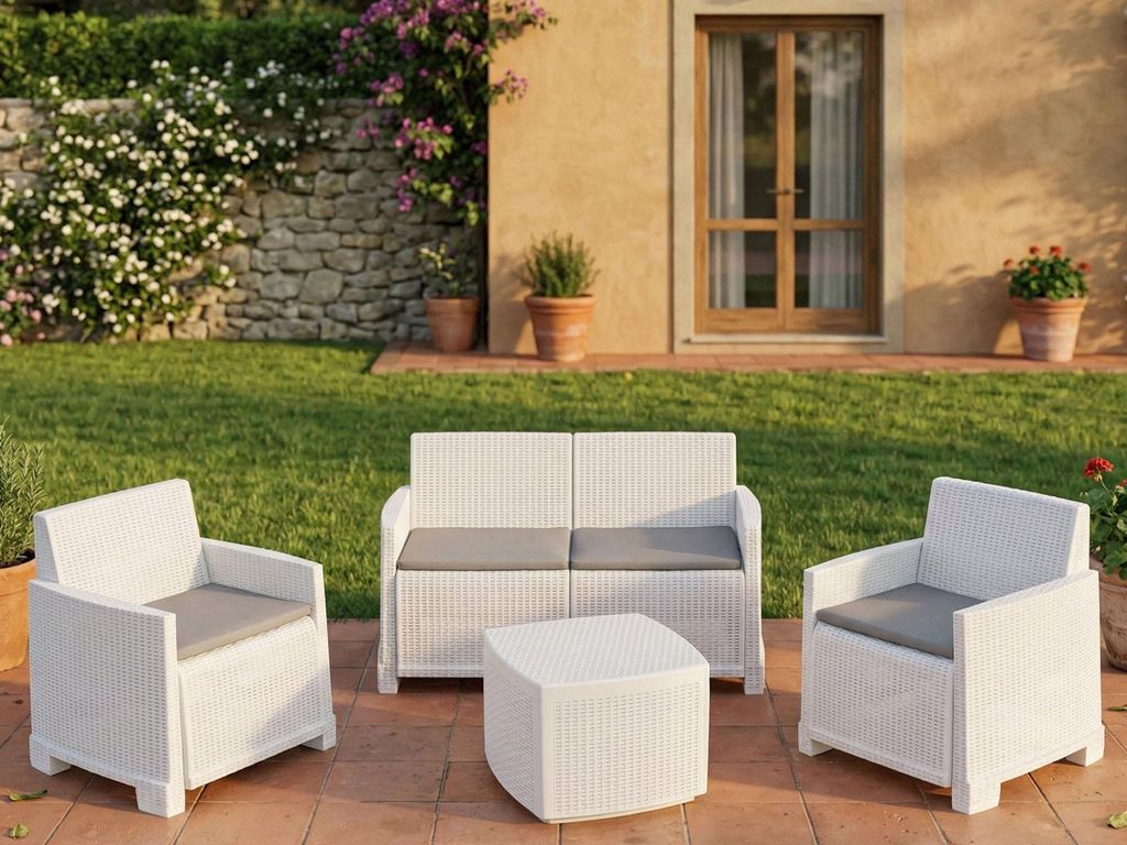 Outdoor-Lounge-Set Dbalestrer, Gartenkomposition mit 2 Produktbild 