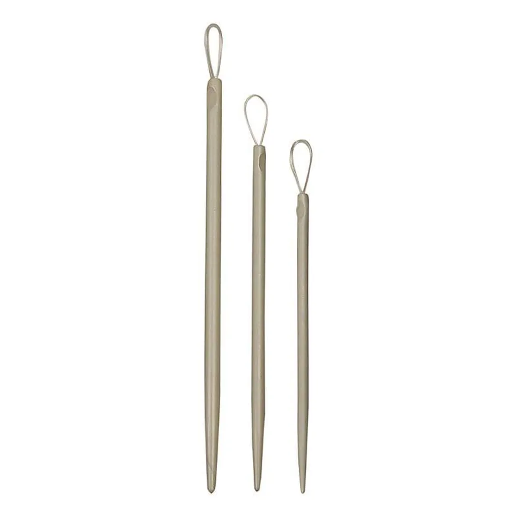 Lot de 9 Aiguilles à Laine en Aluminium 6, 7 et 8.5 cm en 3 Couleurs