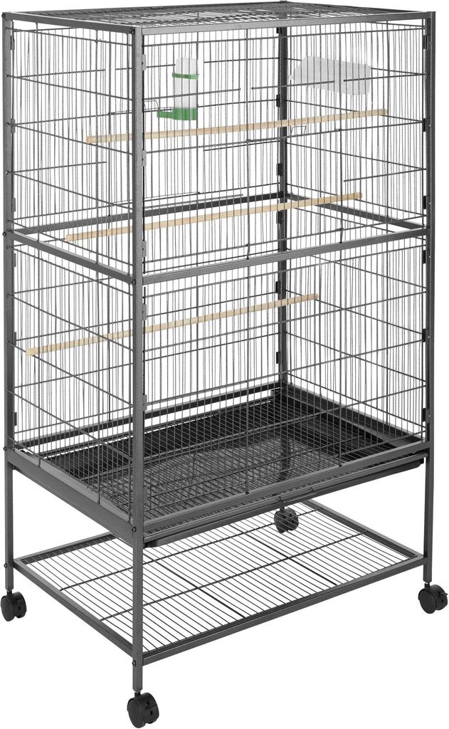 Klec pro ptáky vysoká 131 cm - antracitová Obrázek produktu 