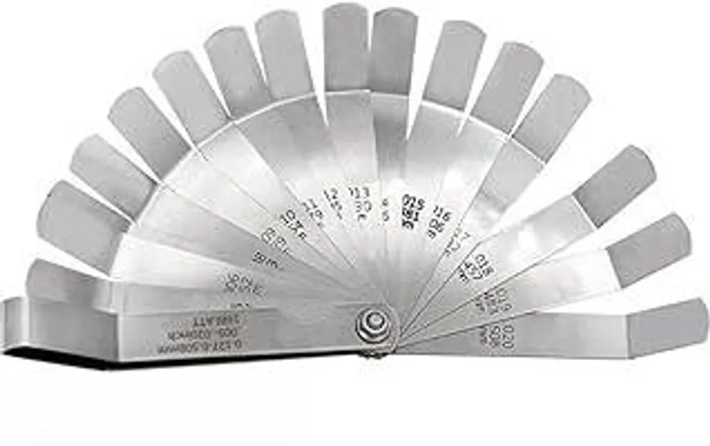 Spessimetro Professionale Moto 0,127-0,508 mm Acciaio Inossidabile