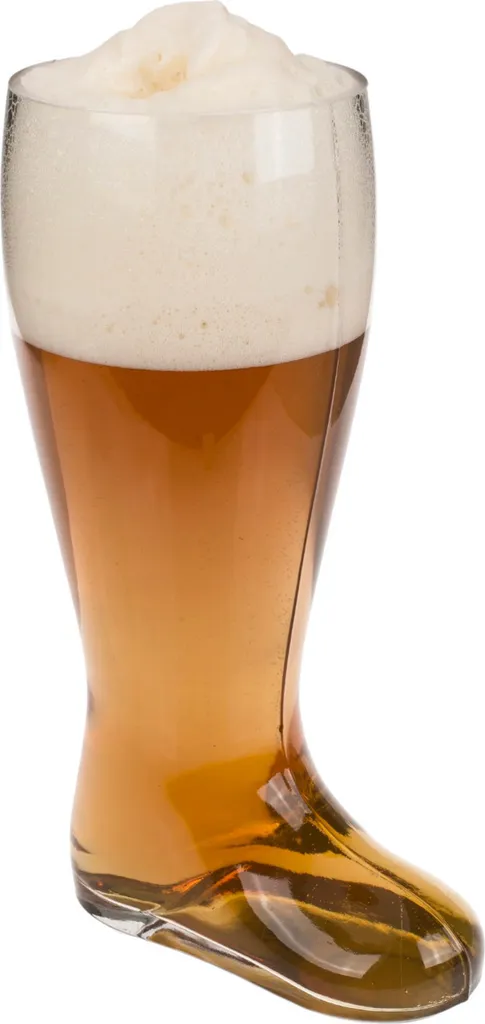 Fini les recharges avec ce verre à bière XXL botte grande capacité