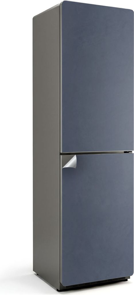 Farbe Beige – Kühlschrank Aufkleber – Klebefolie Kühlschrank – Kühlschrank Nachbildung – Kühlschrankfolie selbstklebend – Küchen Nac...