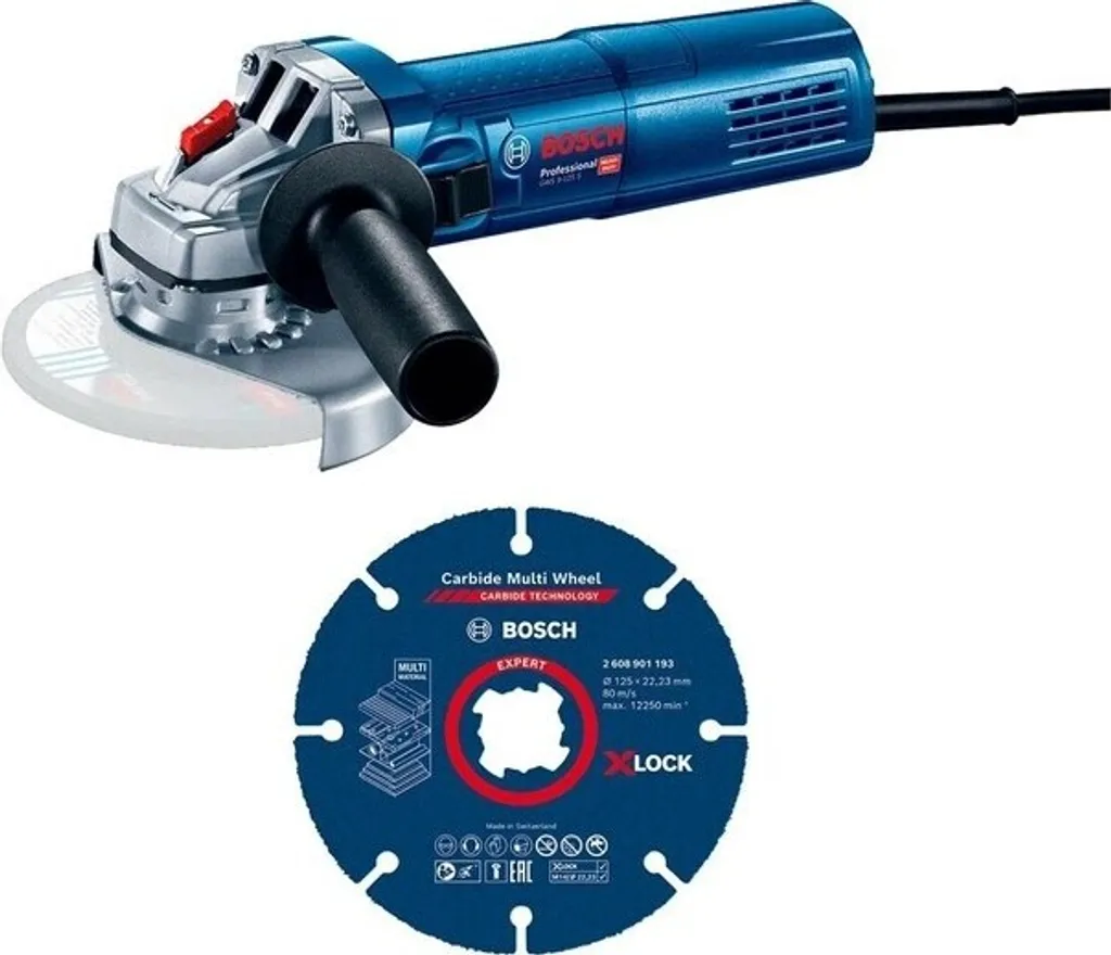 Bosch GWS 9-125 S X-LOCK Smerigliatrice Angolare 900W Professionale