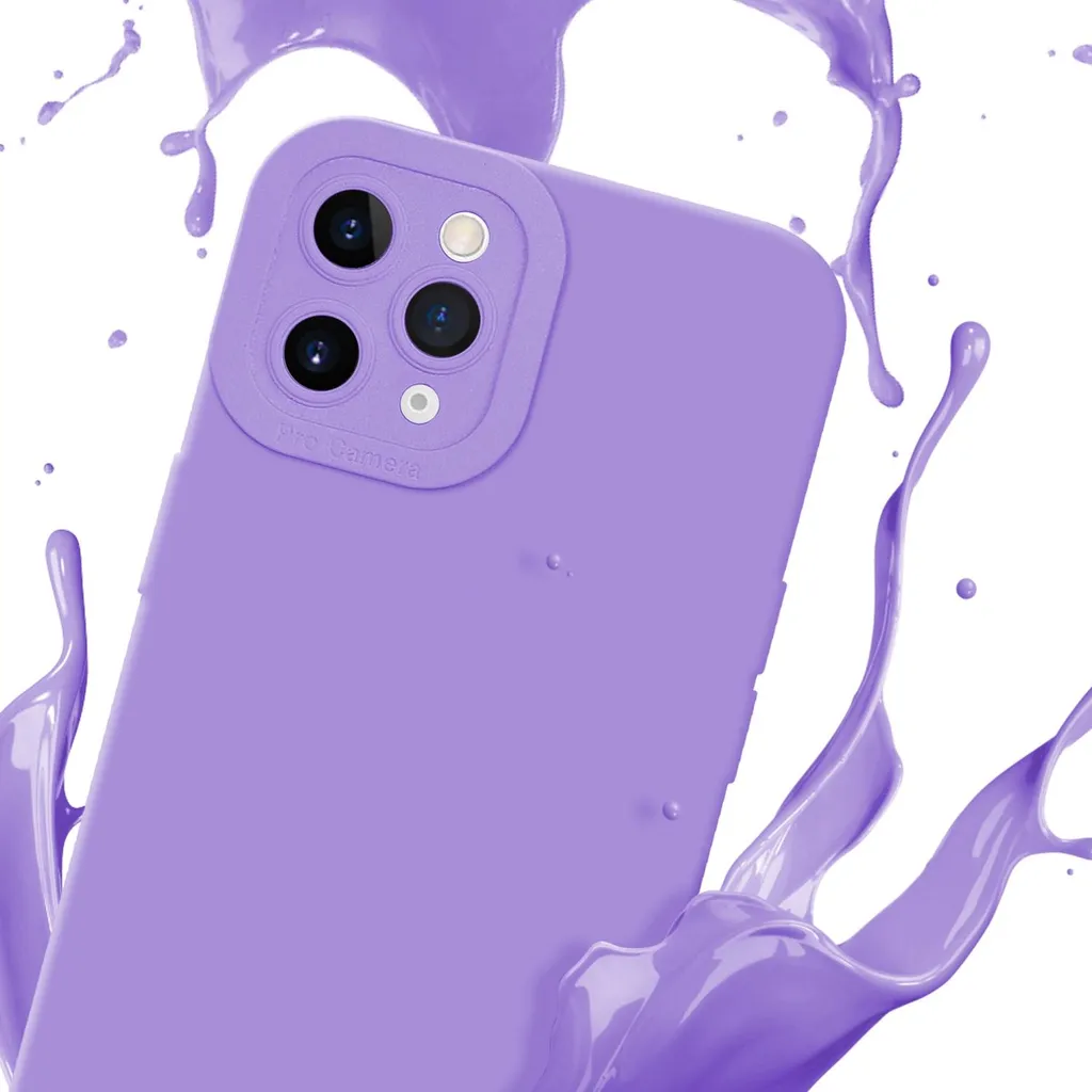 Custodia Viola iPhone 11 Pro Max Cadorabo - Look Chic e Sicuro - 3