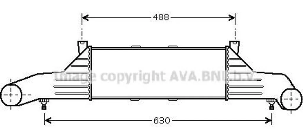 Finis les Pertes de Puissance avec l'Intercooler MSA4295 pour Mercedes CLK