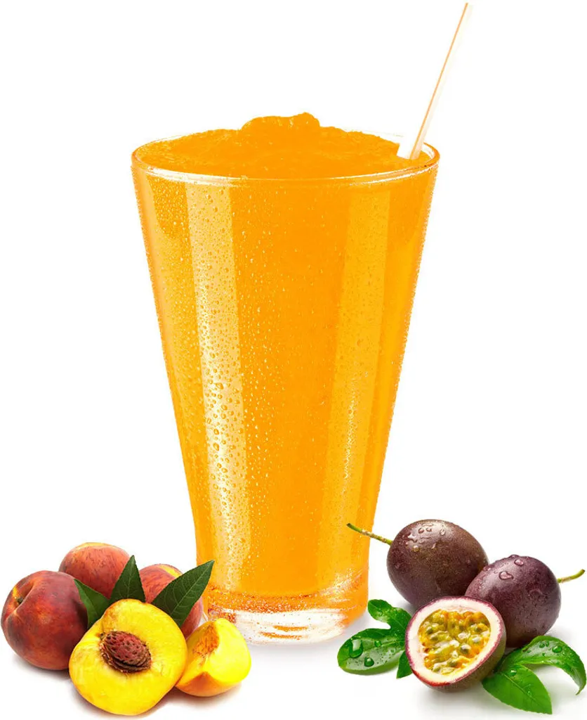 Smoothie pêche passion en poudre 10 kg - Saveur intense et texture veloutée