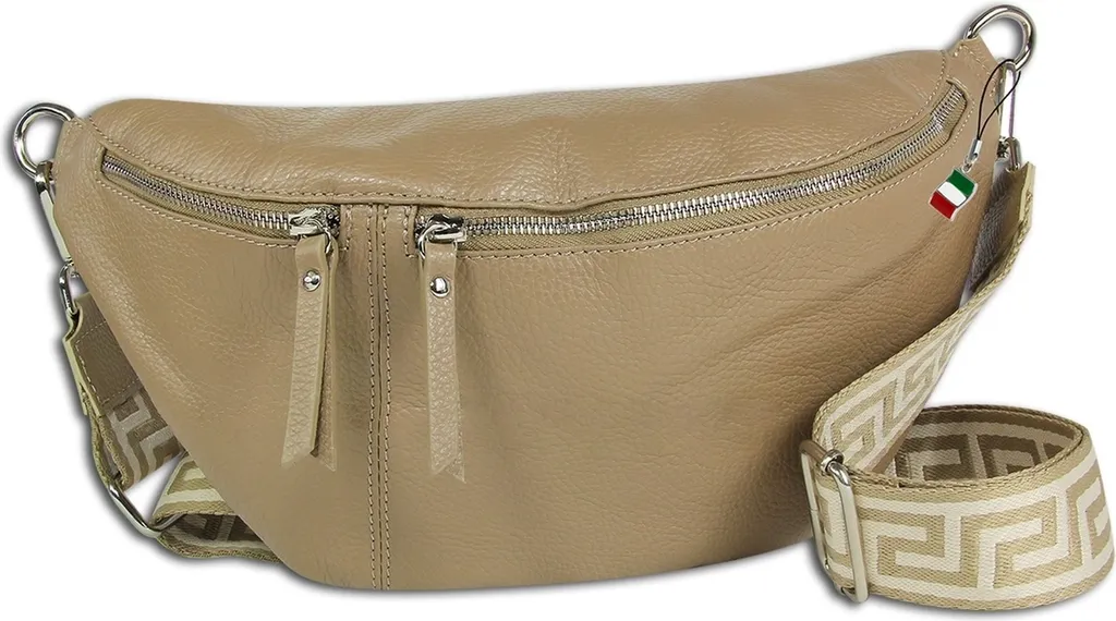 Eleganza Urbana: Borsa Florence OTF821N in Pelle Taupe Beige