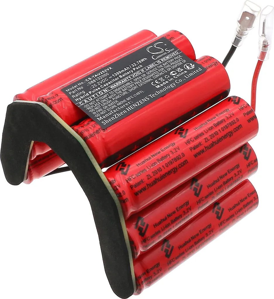 Batterie pour réparer aspirateur Taurus Ulimited en panne d'autonomie