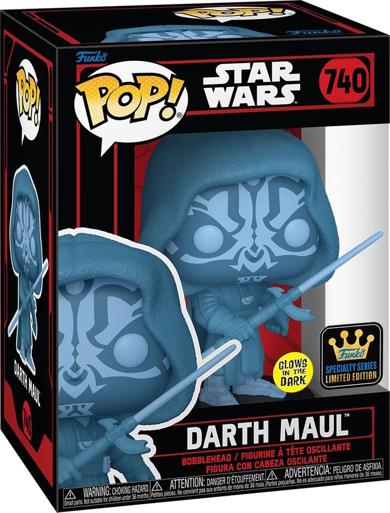 Star Wars - Darth Maul 740 Specialty Series Exclusive Glows Produktbild 