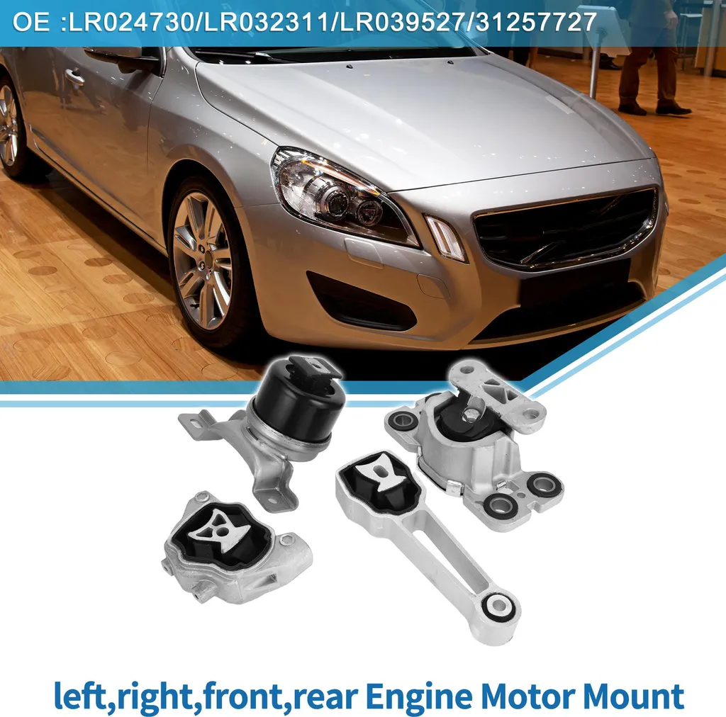 Support Moteur LR024730 pour Volvo S60 2007 en Métal Haute Résistance