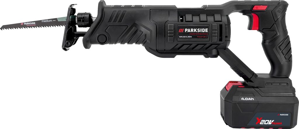 PARKSIDE PERFORMANCE® 20 V Akku-Säbelsäge-Starterset PSSAP Produktbild 