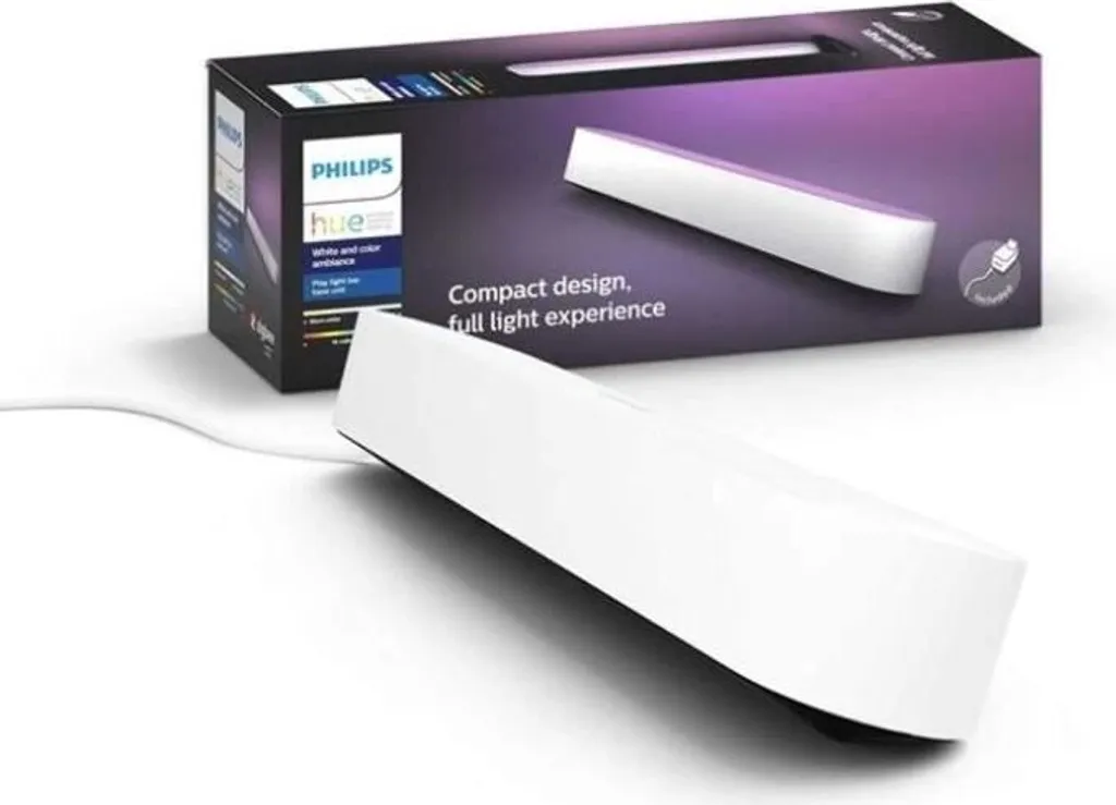 Lampada LED Philips Hue Play Bianca Smart - Design e Atmosfera