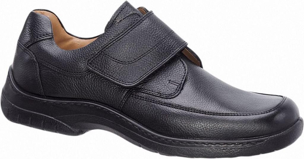 Jomos Klettschuhe Herren Glattleder SchwarzGröße:42 Produktbild 