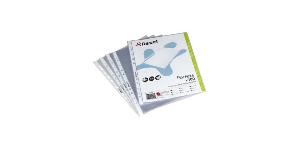 Rexel Prospekth. A5 PP, fs (100), Transparent, 175 mm, 225 Produktbild 