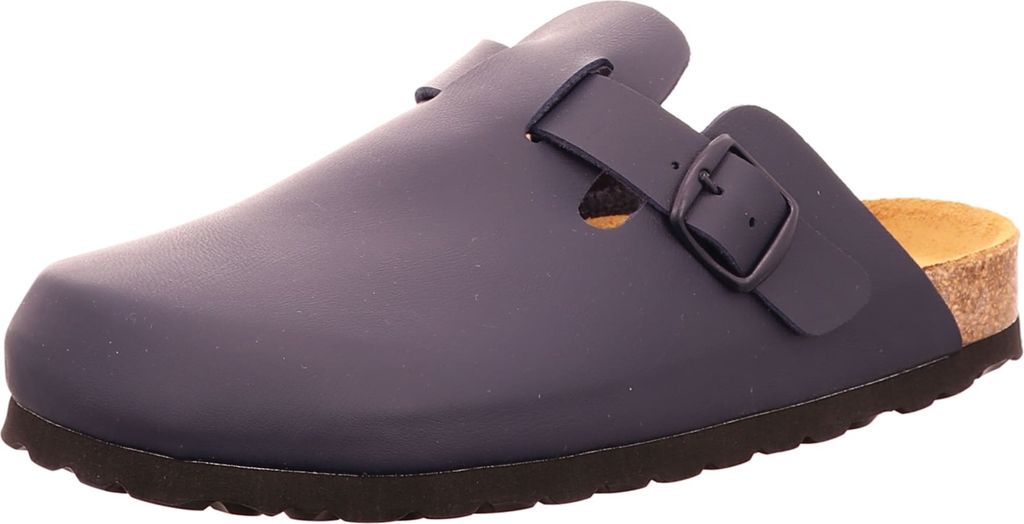 Longo Komfort Pantoletten Damen 373638323435 Blau 38 EU