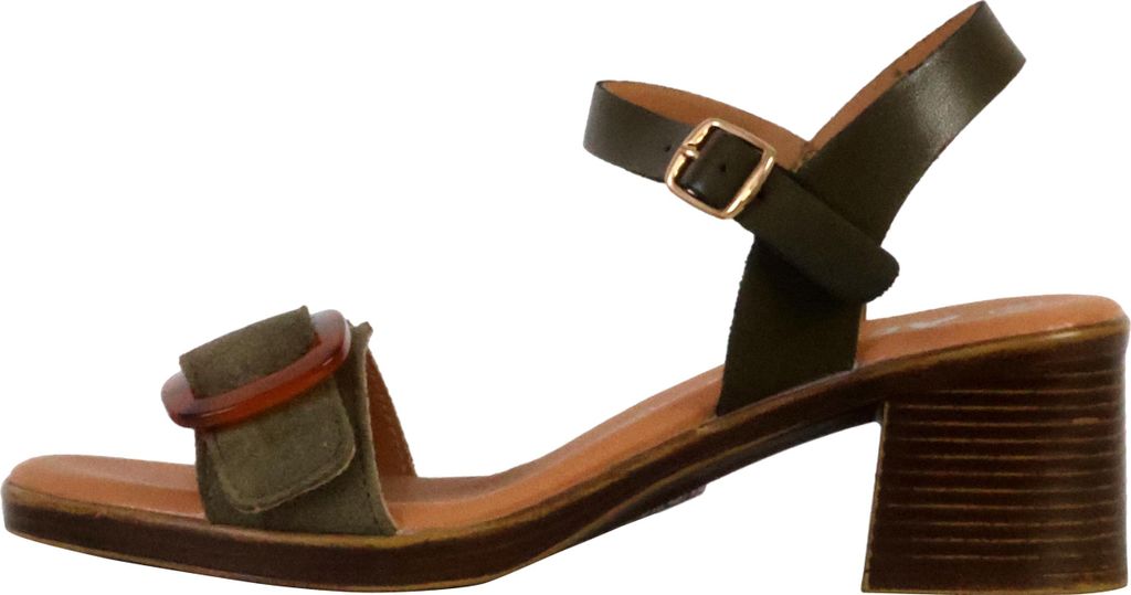 Aleno Leder Absatzsandalen
