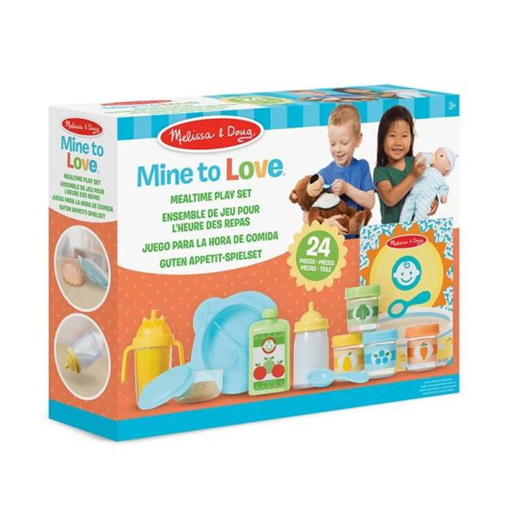 Accessoires d'alimentation pour poupon Mine to Love Melissa & Doug 24el