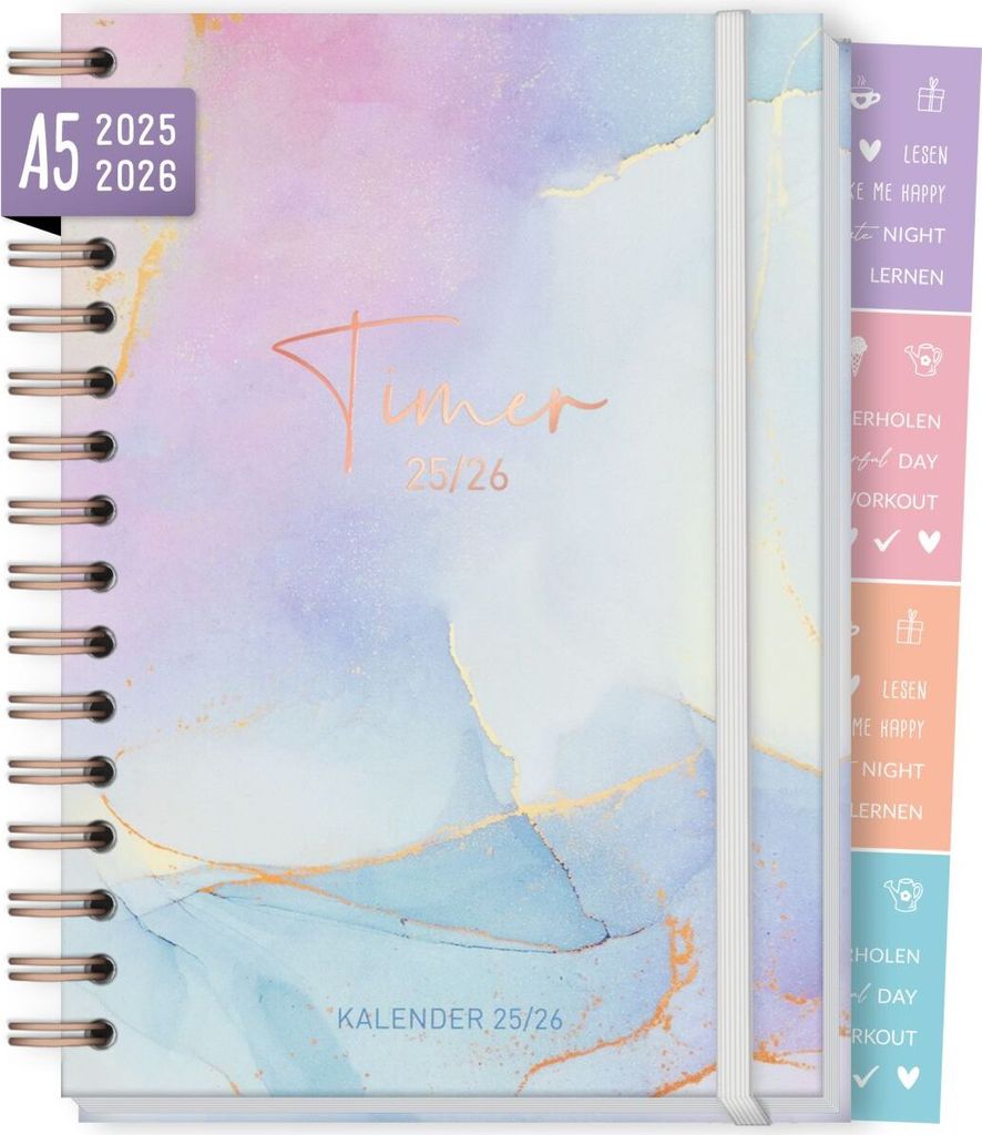 Häfft-Timer Fancy 2025/2026 / Bleu & Rosé
