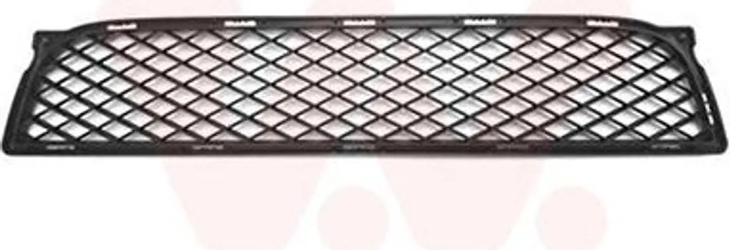 Grille d'Aération Noire Résistante pour Pare-chocs Smart Fortwo 451