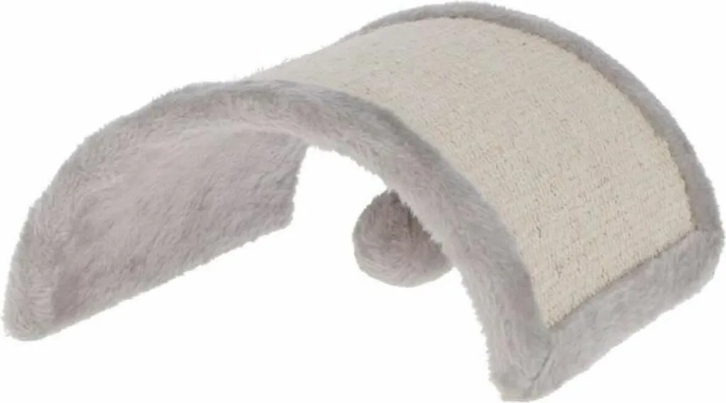 Grattoir Chat Kerbl avec Sisal Naturel de Qualité - Coloris Gris Chic