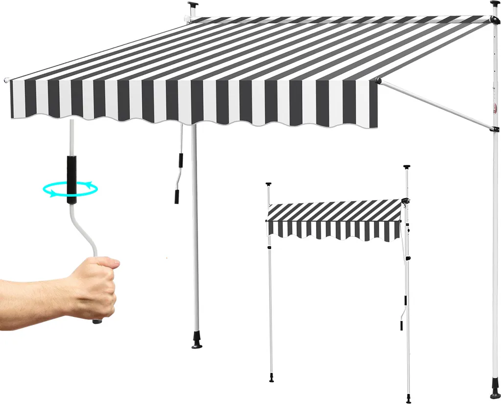 Tenda Balcone Aopunly 350cm: Ombra Sicura per i tuoi Bambini