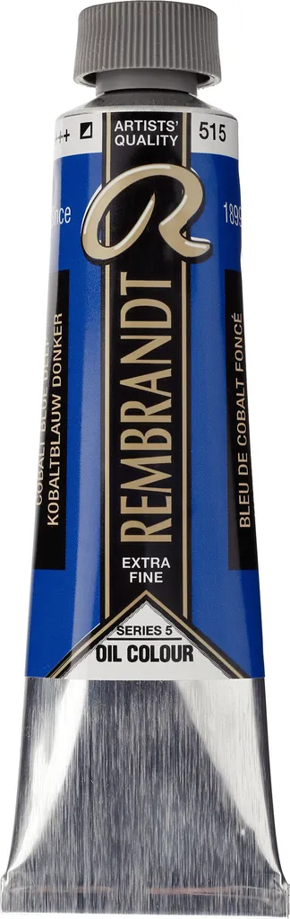 Rembrandt Huile Bleu Cobalt Foncé 515 : Pigment Pur et Éclat Durable