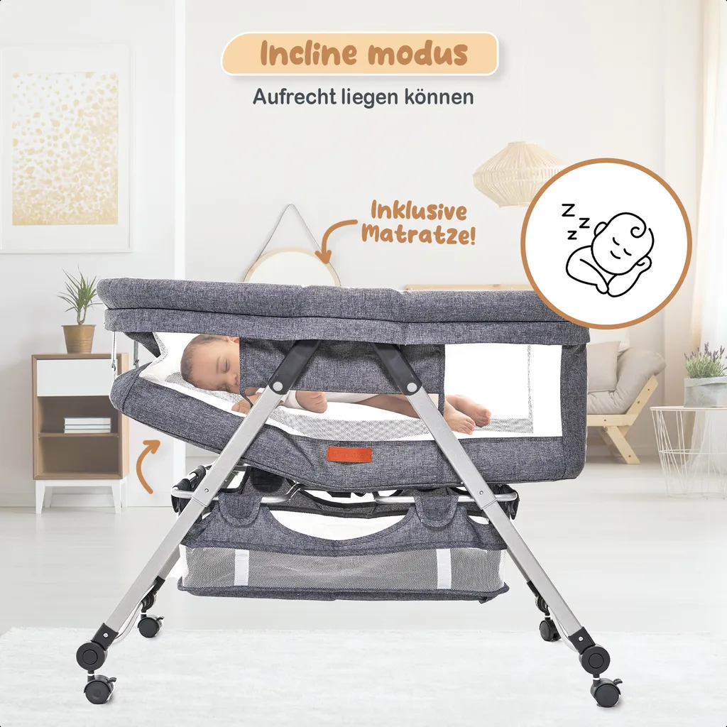 Solution Sommeil Bébé Twinky : Berceau Cododo Idéal pour l'Allaitement
