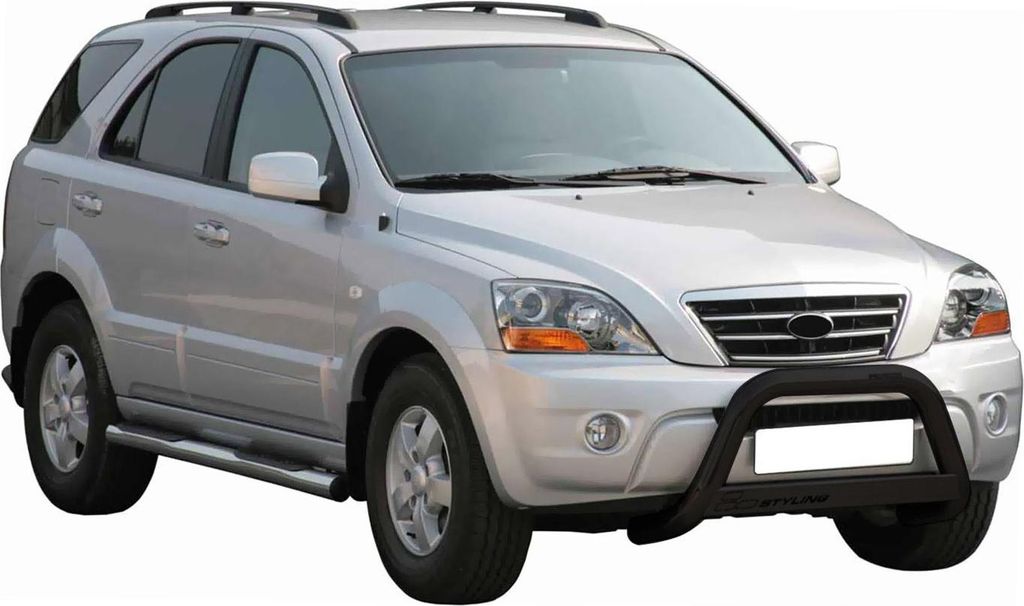 Frontbügel Frontschutzbügel für Kia Sorento 2006-2009 ø63mm Stahl Schwarz Schutz