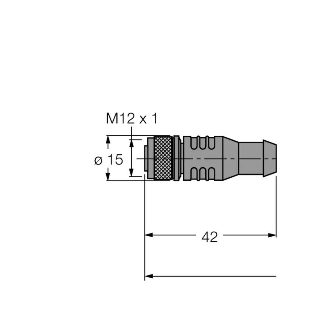 Câble Turck RK4.5T-10/S2500 avec Gaine Standard Haute Résistance 10m