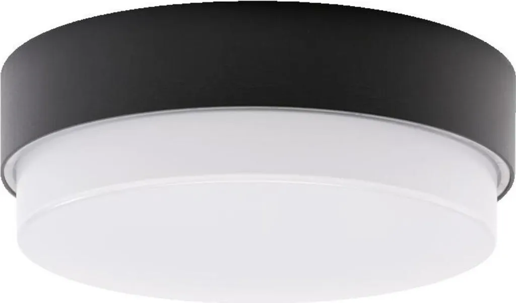Plafonnier LED OSMONT TRITON 1 TRI57270 IP65 3000K 13W Noir et Blanc