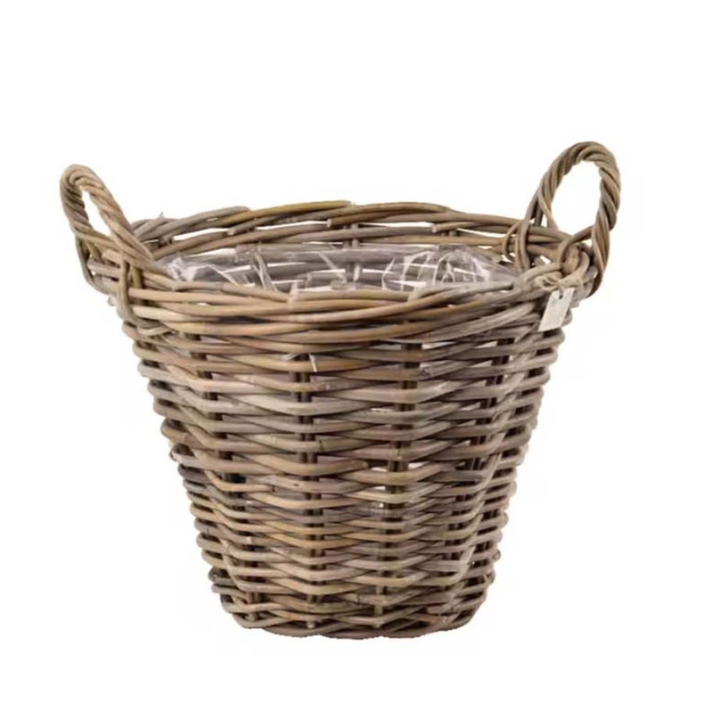 Weidenkorb mit Griffen - Kartoffelkorb Ø37 cm - Höhe 30 cm Produktbild 2