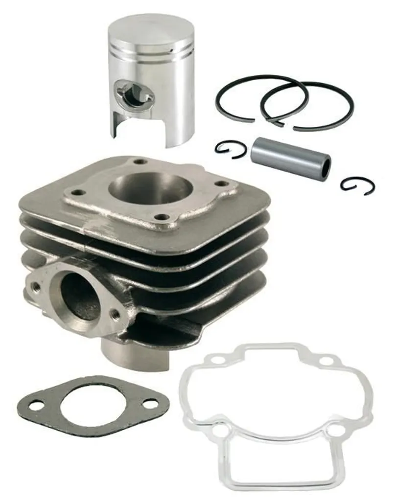 Kit cylindre fonte 50cc 40mm Piaggio AC robuste pour scooter 2T