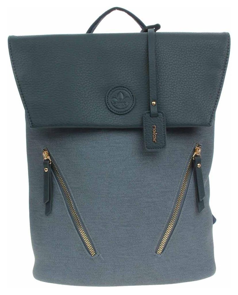 Rieker Damenrucksack H1318-14, blau Produktbild 