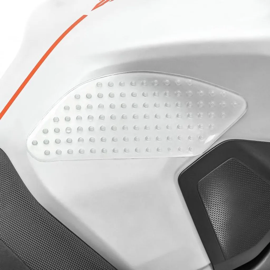 Seiten-Tankpad Grip Pad M Klar - Protection de Réservoir Moto Transparente
