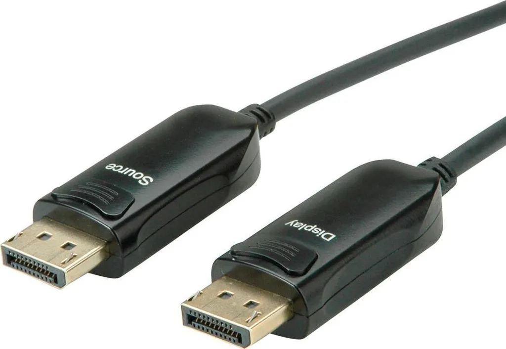 Cavo ROLINE DisplayPort v1.4 (AOC), ST/ST, 30 m