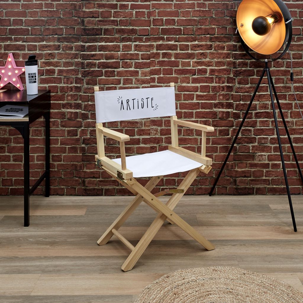 Chaise - HOME DECO FACTORY - Directeur Artist - Pliable - Image du produit 