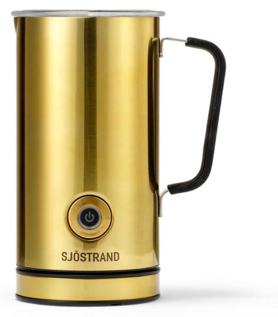 Sjöstrand Milchaufschäumer, Farbe:Gold