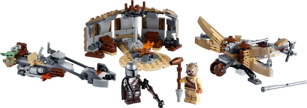 LEGO Star Wars 75299 Conflit sur Tatooine avec la figurine du Mandalorien