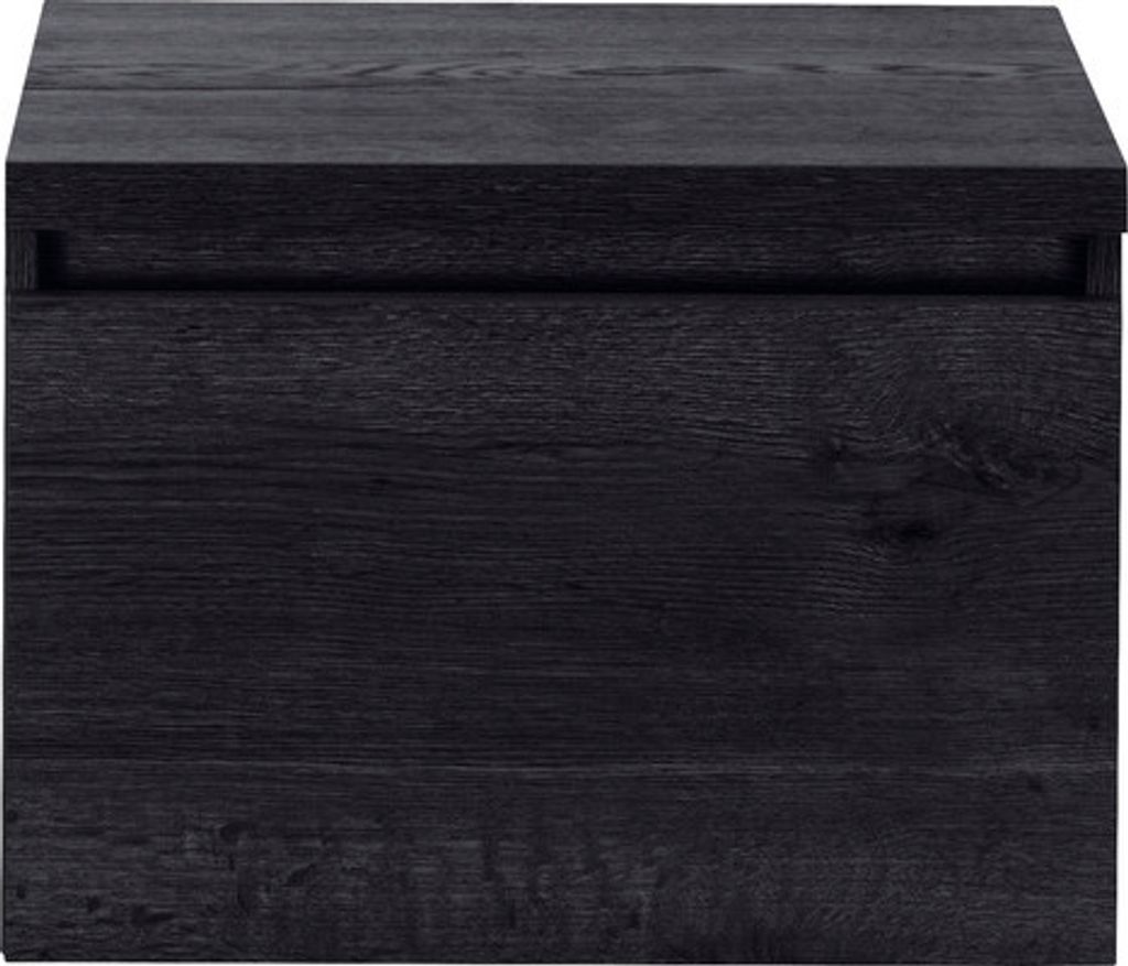 Waschtischunterschrank Sanox Frozen Frontfarbe black oak BxHxT 60,2 x 43,6 x 45 cm